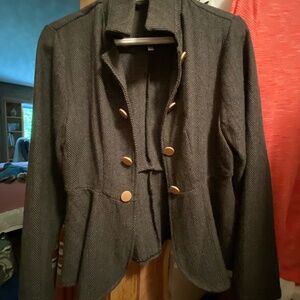 Grey Jacket . Medium